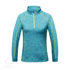 تیشرت زنانه نیم زیپ OUTDOOR 1703