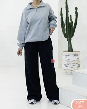 شلوار بگ پایین گت 5943