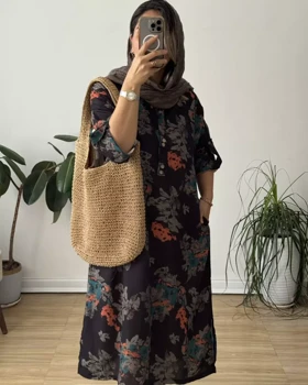 پیراهن مانتویی کمند