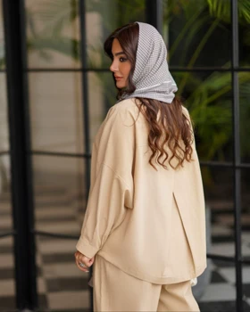 شومیز شلوار پشت ضربدری سنبادی کد 814