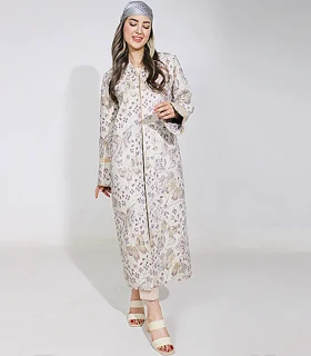 مانتو ژاکارد پروانه کد 199