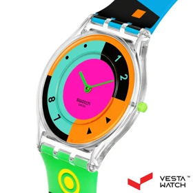 ساعت مچی زنانه سواچ SWATCH مدل SS08K119