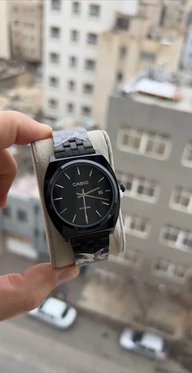 ساعت کاسیو مردانه مدل MT فول مشکی