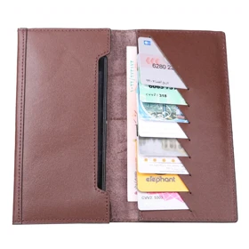 کیف پول مردانه چرم یلسان مدل پارلا کد 018-GS