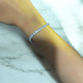 دستبند زنانه مدل تنیسی کد 3335057