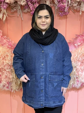 کت جین سایز بزرگ کد : 120