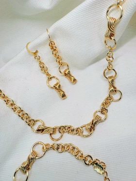 سرویس کامل برند شین مدل «پیوند زرین» | طرح گره عشق با گارانتی 1 ساله