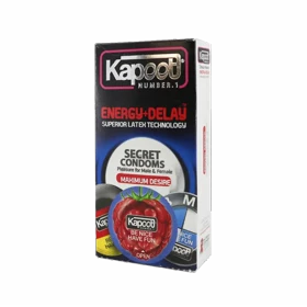 کاندوم 12 عددی تاخیری انرژی کاپوت - ساده
