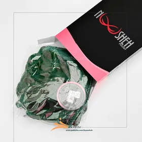 ست فانتزی سبز قلبی بدن نما برند نوشه پوش