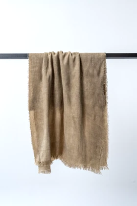 شال بوکله ساده ضخیم زنانه