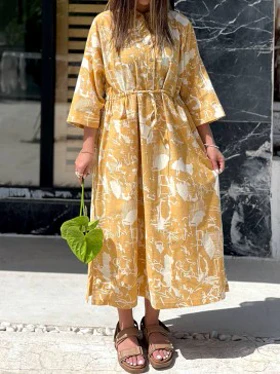 پیراهن مانتویی شکیبا