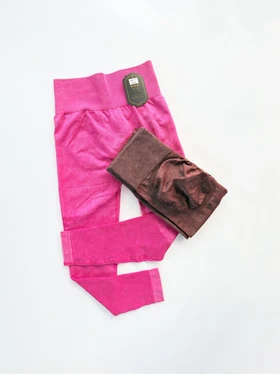 لگ ورزشی سیملس پشت چروک سنگشور خط‌دار