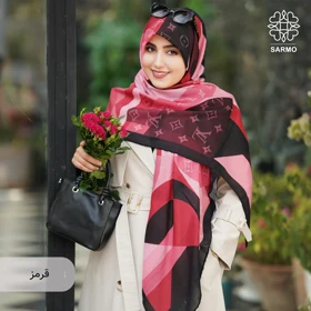 روسری نخ پنبه لوریا