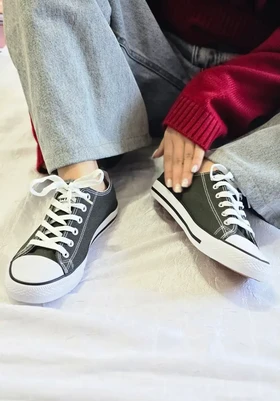 کفش آل استار سبز ساق کوتاه وارداتی convince