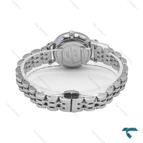 ساعت DW زنانه سیلور صفحه صورتی نگینی DW-6045-L