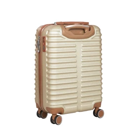 چمدان Mazhro مدل Lutus-S سایز کوچک (بژ-کرم)
