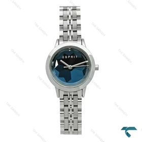 ساعت اسپریت زنانه سیلور صفحه کله غازی بند جوبیلی Esprit-8222-L