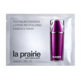 ماسک ورقه‌ای لوکس لامپریه پلاتینیوم اسنشال (La Prairie Platinum Essence Revitalizing Essence Mask)
