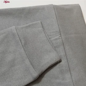 ست تیشرت آستین بلند و شلوار مردانه مدل نخ پنبه رنگ طوسی لین کد 5197-499