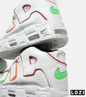 کفش کتانی مردانه و زنانه سفید NIKE Air More Uptempo '96