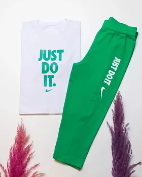 ست کراپ شلوارک just do it کد 521
