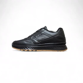 کفش مردانه چرمی مدل اکو بیوم مشکی کاراملی