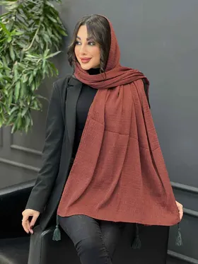 شال پلیسه شاین دار