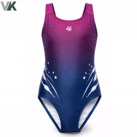 مایو دخترانه بند پهن طرح دار شناسه 10100180 طرح 4