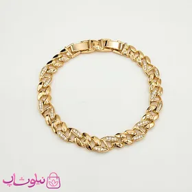 دستبند زنانه ژوپینگ نگین‌دار
