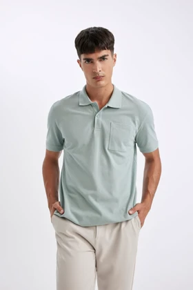 تیشرت یقه پولو مردانه اورجینال دیفکتو defacto