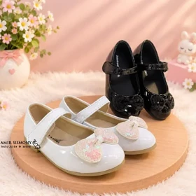 کفش مجلسی بچگانه پاپیون ZOOZOOM کد 138