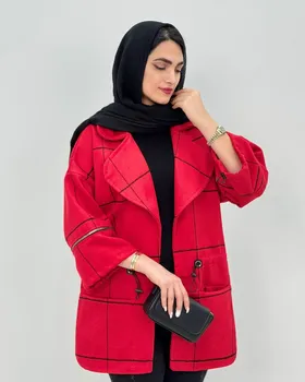 پالتو آستین زیپ
