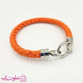 دستبند امگا برزنتی نارنجی های کپی