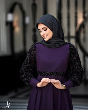 پیراهن آنیل بنفش