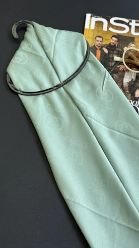 روسری مارک کد 180 (سبز GUCCI)