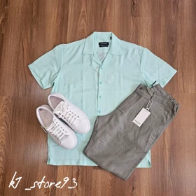 پیراهن لینن 10084