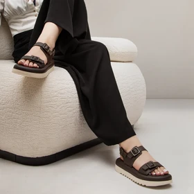 صندل زنانه مدل 815_قهوه ای کد 1935