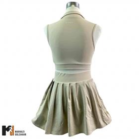 ست نیم‌تنه دامن ورزشی زنانه کد 1025