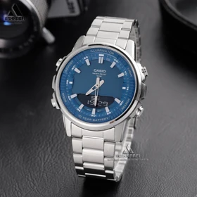 ساعت کاسیو صفحه آبی Casio AMW-880D-2A1V