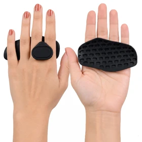 پد محافظ و ضد لغزش دست سیلیکونی مدل Griply-405G1757 بسته دو عددی