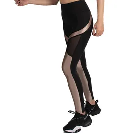 لگ اسلیم ورزشی مشکی/طلایی - Agi Slimming Sportive Leggings Siyah/Altın