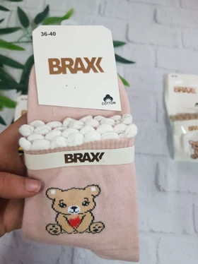 جوراب نیم ساق خرس مهربون کد n-1351