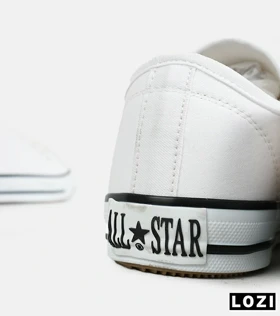 کفش کتانی مردانه و زنانه سفید All STAR
