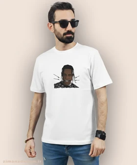 تیشرت مردانه و زنانه طرح تراویس اسکات کد 945