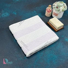 حوله دستی سورن رنگ یاسی