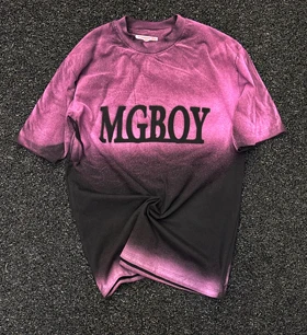 تیشرت MGBOY گرادینت صورتی-مشکی