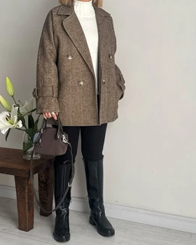 پالتوجناغی Cocoa قد کوتاه (نسکافه ای)