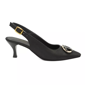 کفش مجلسی زنانه پاشنه‌دار 5 سانت مدل 400948 _ sandal valentino
