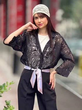 شومیز شیشه ای راشل