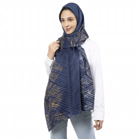 شال طرح هندسی زنانه - 39251737